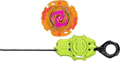Miniatura 2 de Beyblade Burst QuadStrike Flame Pandora Everlasting P8 Spinning Top Starter Pack, BalanceAttack Type Battling Game Toy Set with Launcher