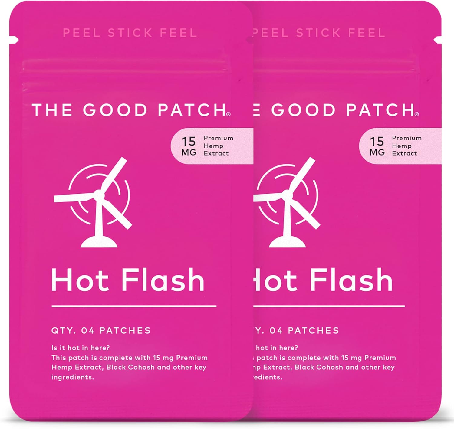 The Good Patch Plant Powered Menopause Support Sustained Release Hot Flash Patch