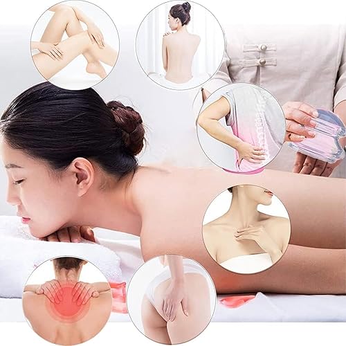 Miniatura 3 de Juego de ventosas anticelulitis terapia de ventosas chinas para anticelulitis, antienvejecimiento, reductor de arrugas, liberación miofascial,