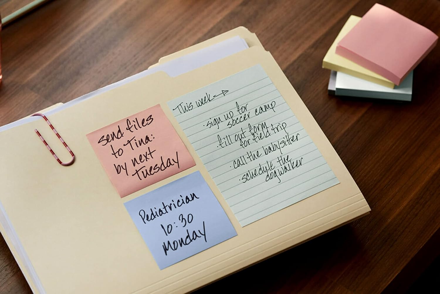 Post-it Super Sticky Notes, Limited Edition Color Collection + Post-it Greener Notes, Sweet Sprinkles Collection