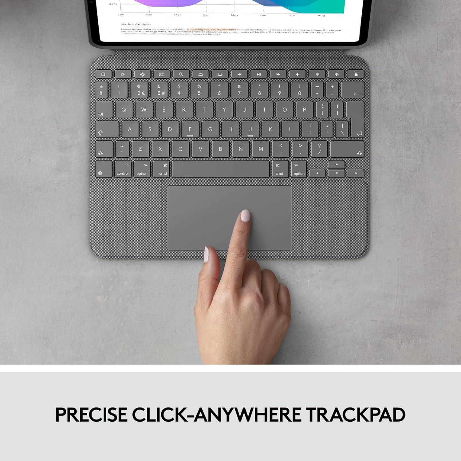Amazon.co.jp: Logitech Combo Touch Apple iPad Pro 11インチ (第1 