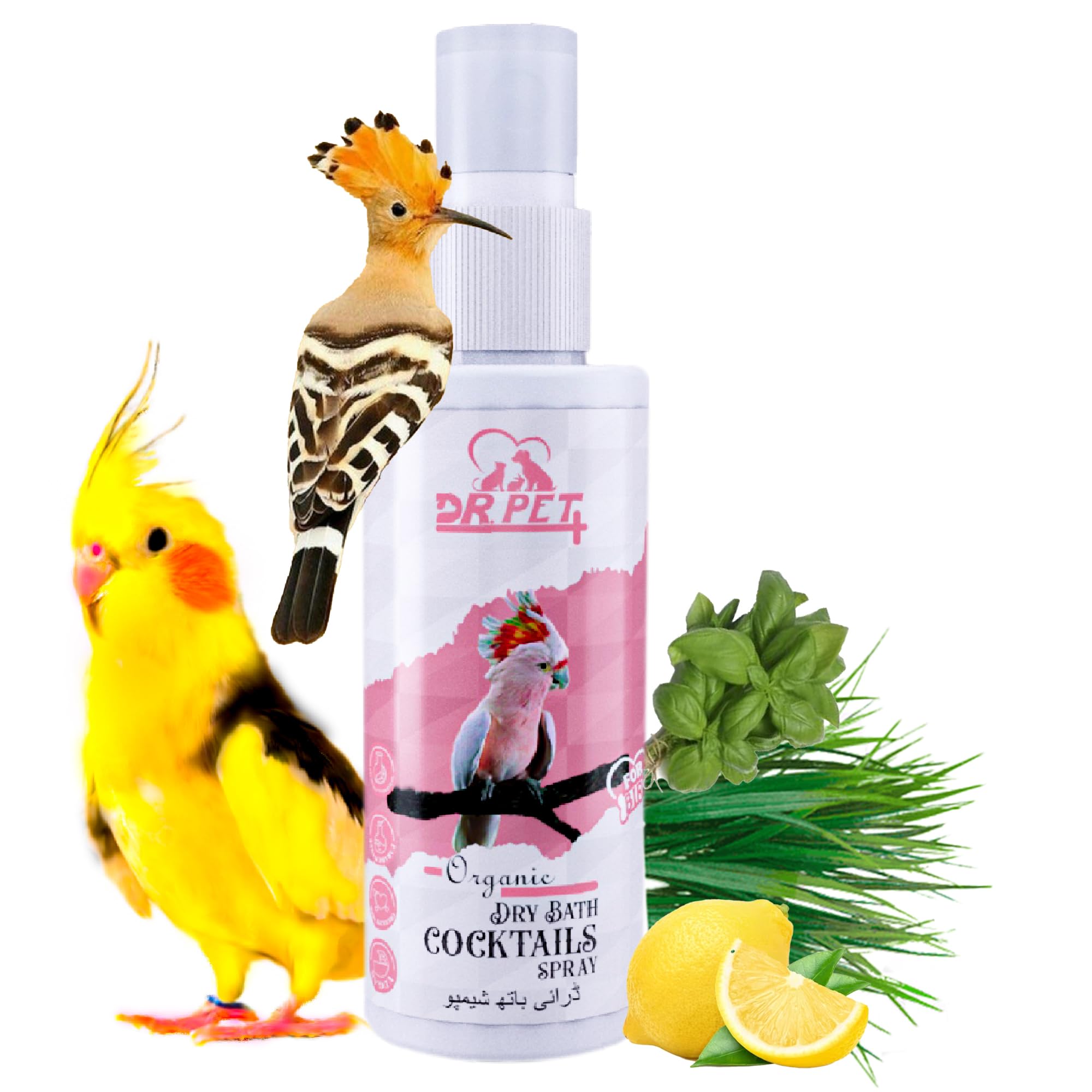DR PET PLUS Organic Dry Bath Spray Bird Shampoo For Cocktails|Waterless Bird Bath Spray Help In Remove Dirt, Fresh & Soothing Fragrance, Conditions Coat Suitable For All Birds-100 Milliliter (B0C793ZKTL) Amazon Price History, Amazon Price Tracker