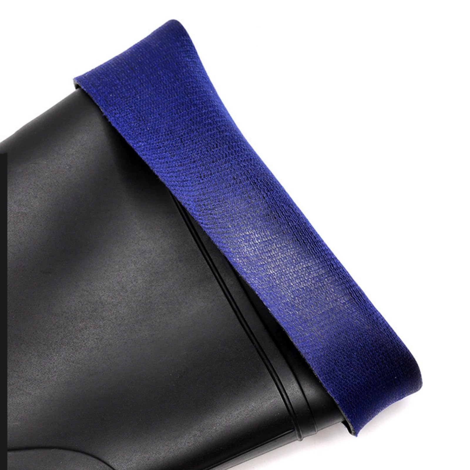 Generisch Zapatos de hombre a rayas para hombre, a prueba de golpes y perforaciones, para la industria y la minería, resistentes al aceite y a los álcalis, zapatos acuáticos blancos, manguera, sin
