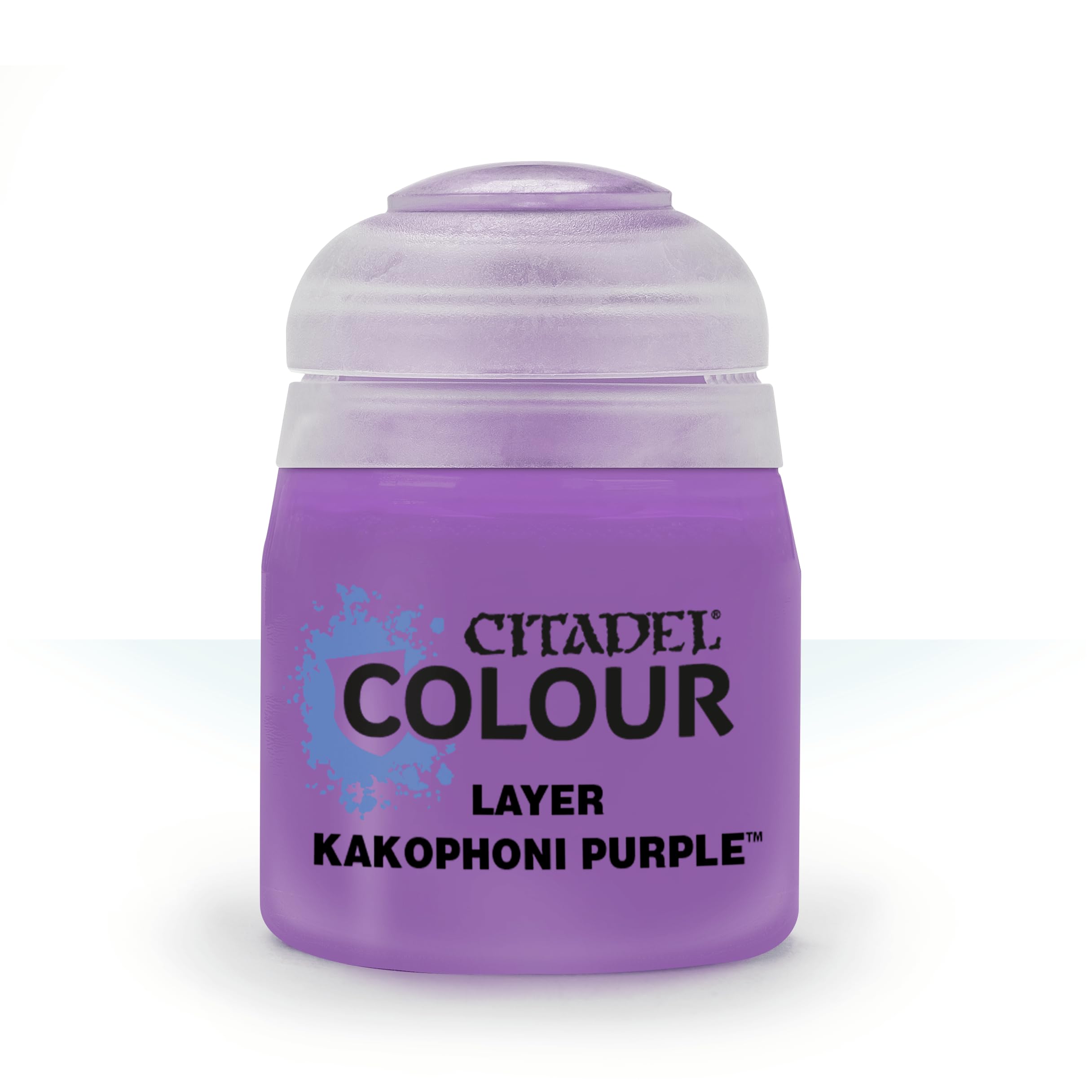 Citadel Games Workshop Pot de Peinture - Layer Kakophoni Purple, 12 ml (Pack of 1), (part_B07SSPTHYR)