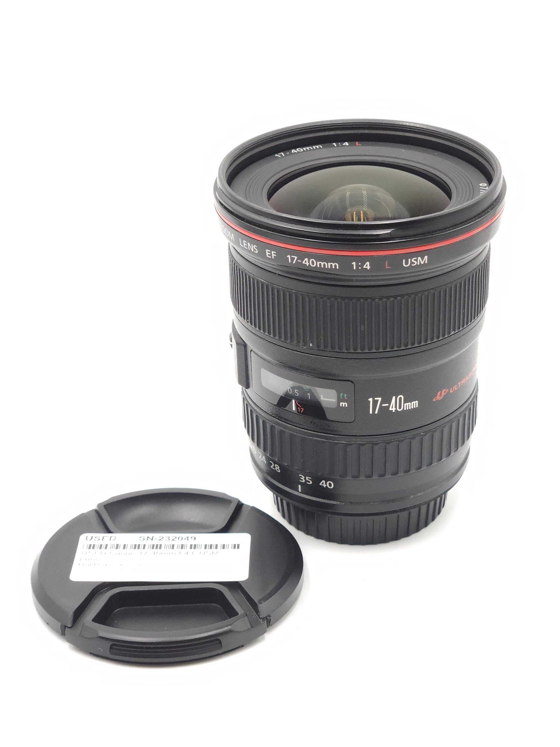 Amazon.com : Canon EF 17-40mm f/4L USM Ultra Wide Angle Zoom Lens 