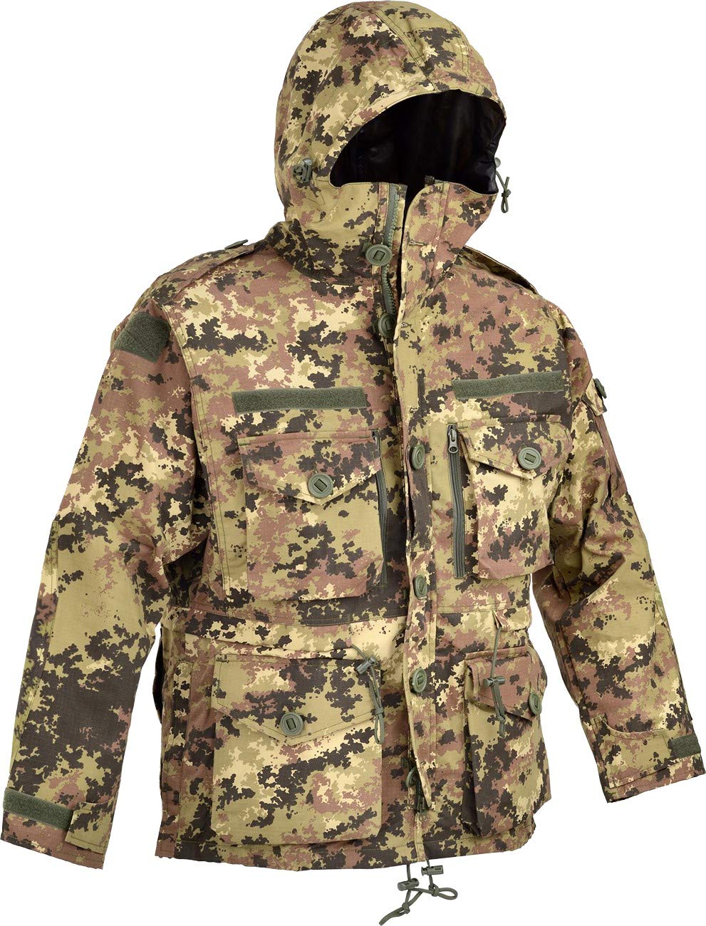 GIACCA DEFCON 5 SAS SMOCK JACKET L TAGLIA VEGETATO ITALIANO