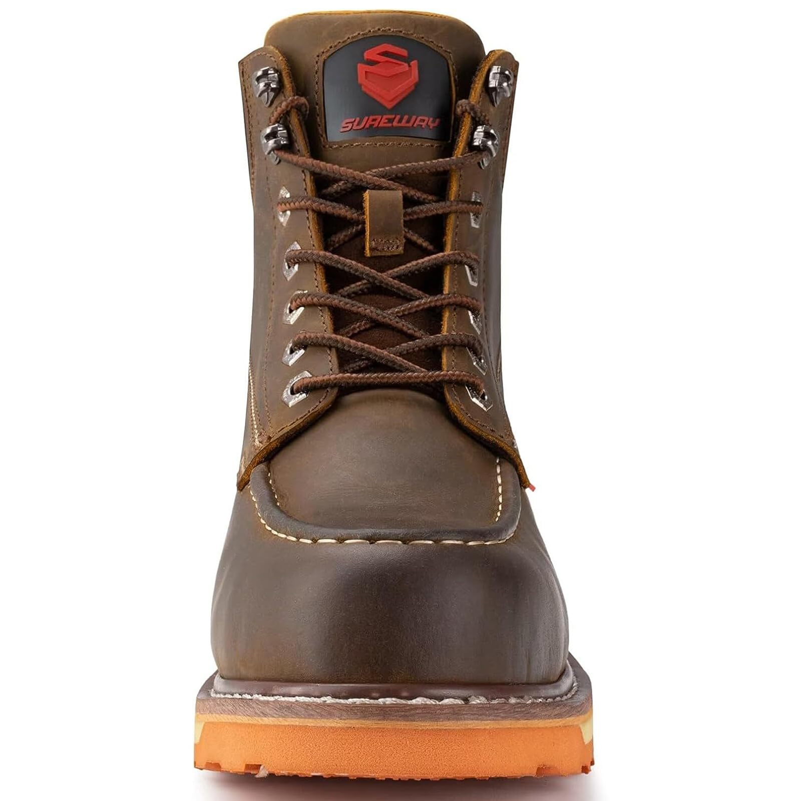 SUREWAY Mens Heavy Duty Composite Toe Work Boots Review: A