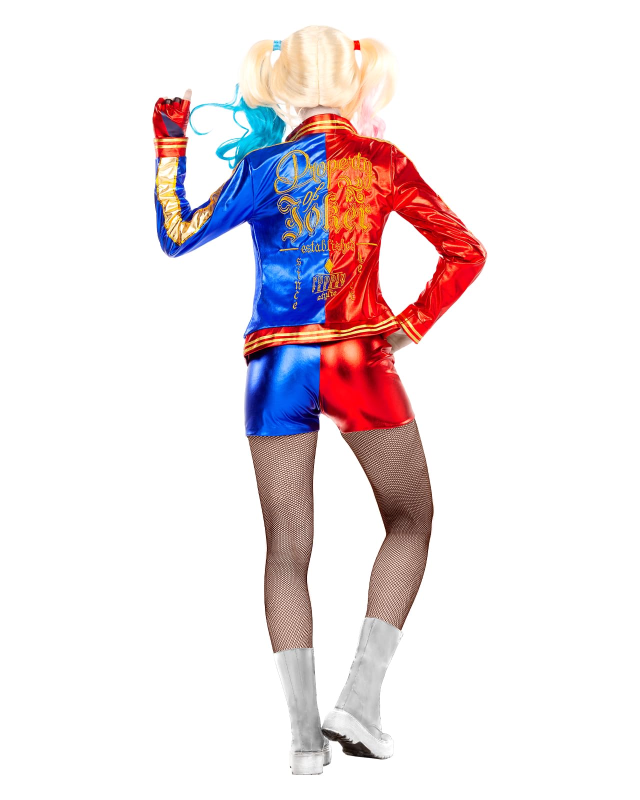 Funidelia | Kostium Harley Quinn Legion Samobójców dla kobiet Superbohaterowie DC Comics Suicide Squad Przestępcy - Strój dla dorosłych i zabawne akcesoria na imprezy karnawał i Halloween