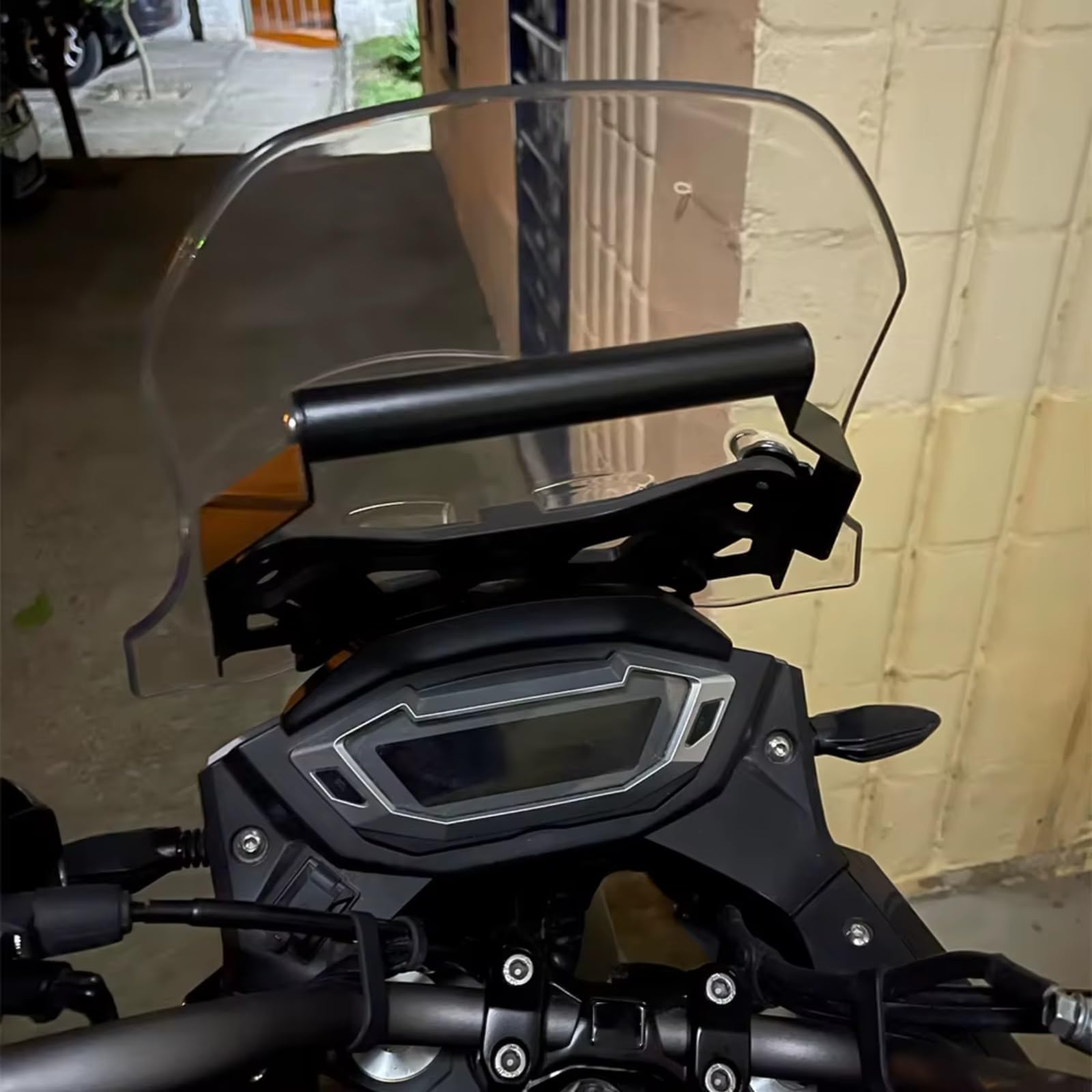 Supporto Telefono Motociclo Per MH Per Tray125 Supporto SMART Phone Moto Supporto Piastra Di Navigazione GPS Accessori