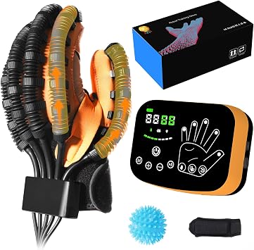 Rehabilitation Robot Glove, Rehabilitation Gloves For Finger Training, Stroke Rehab Equipment for Hand.