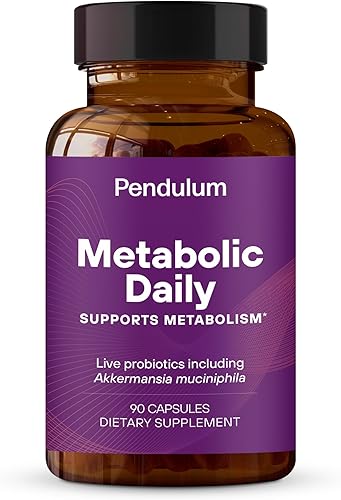Pendulum Metabolic Daily con Akkermansia - Apoya el metabolismo - Mantiene los niveles de energía - La única marca con Akkermansia vivo patentado -