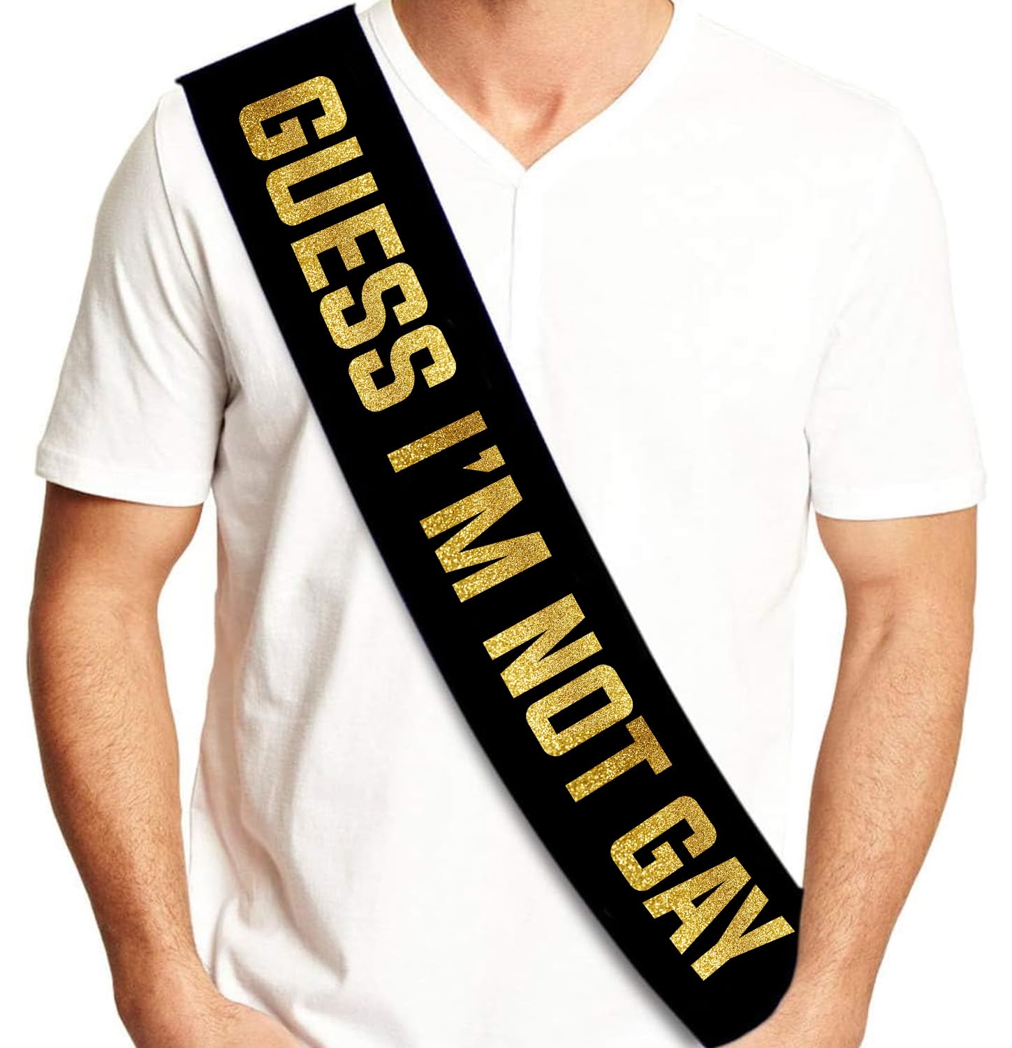 Sterling James Co. Groom Sash - Funny Bachelor Party Sash for Him - Bachelor Stag Party Accessories, Photo Props and Groom Gifts