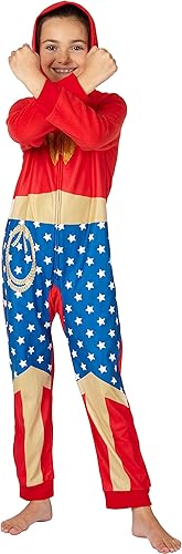 Miniatura 2 de DC Comics - Disfraz de superhéroe con capucha para hombre, pijama sin pies