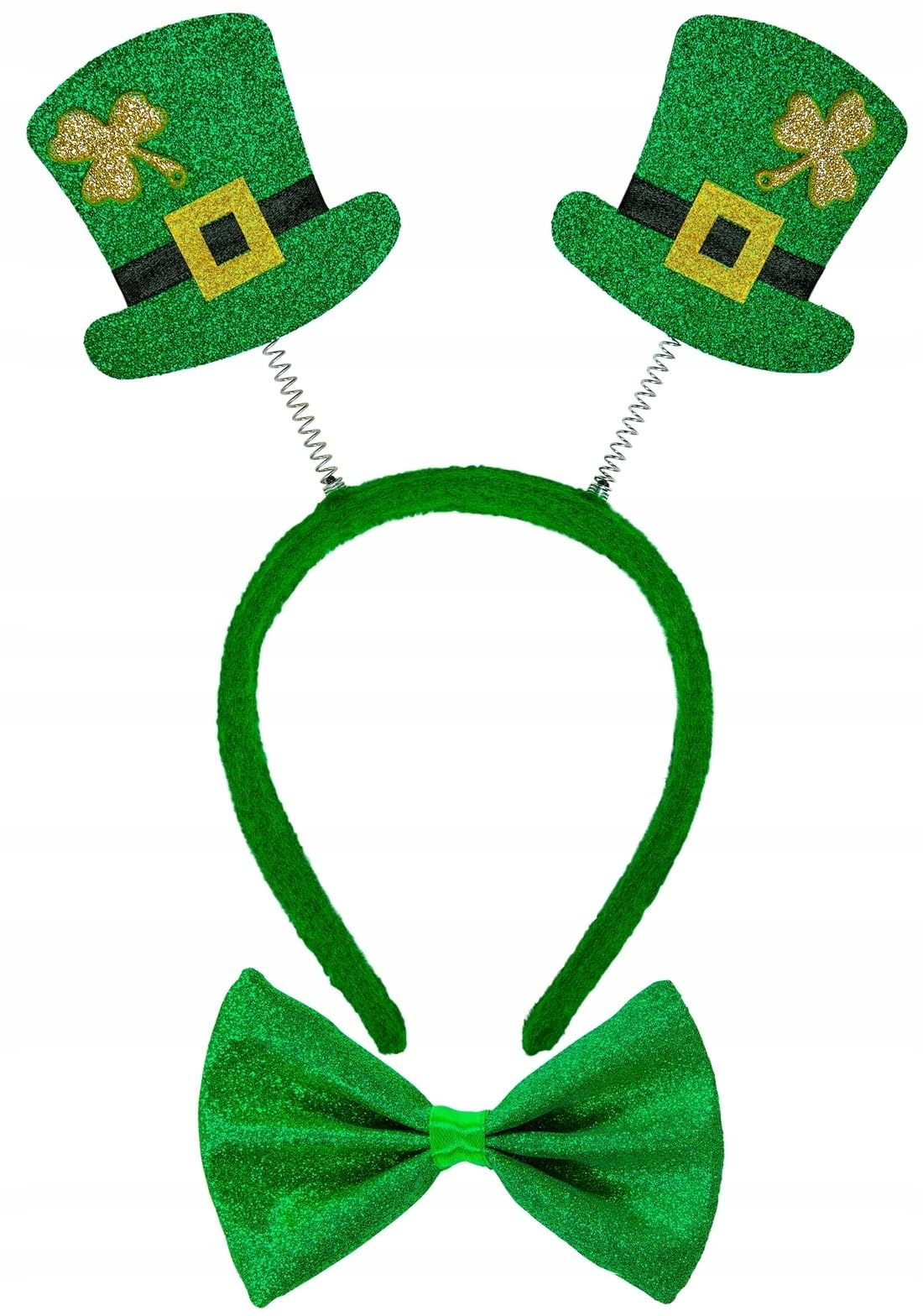 Rubies Adult Saint Patrick's Day Headband And Bow Tie Kit Green