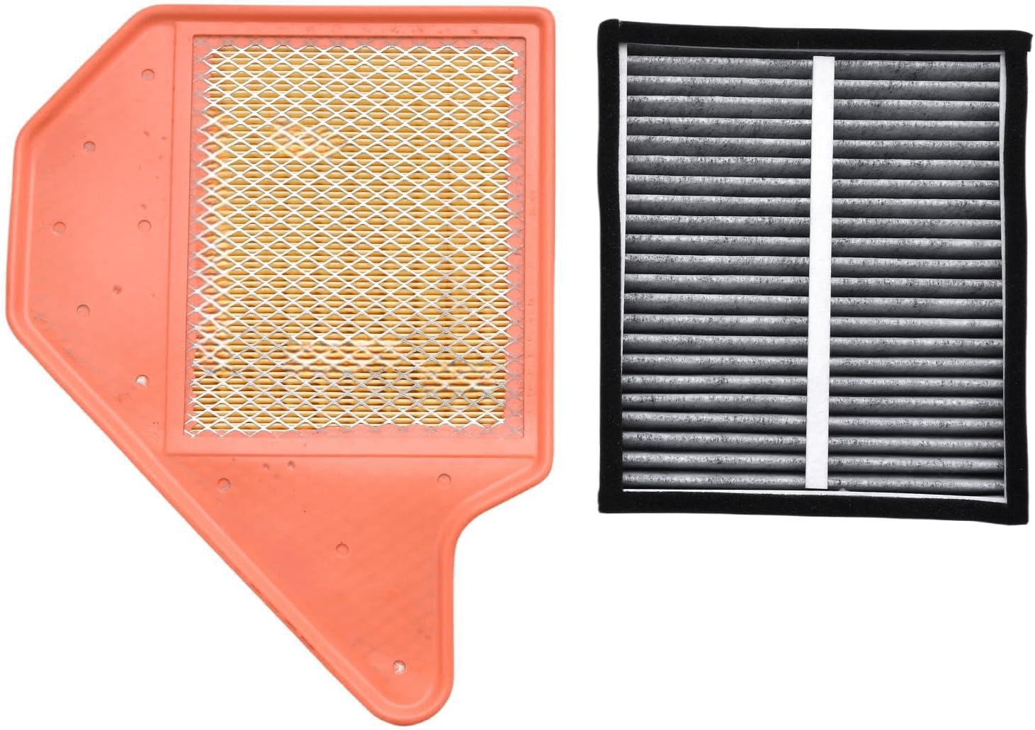 2 PCS CF10743 CA11050 Engine and Cabin Air Filter Compatible with Chrysler Town & Country (2011-2016) Dodge Grand Caravan (2011-2020) Ram C/V (2012-2015) Volkswagen Routan(2011-2014)