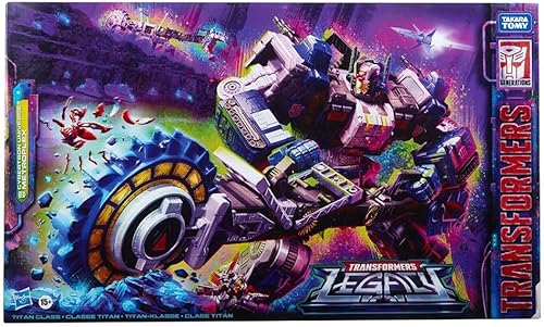 Transformers Toys Generations Legacy Series Titan Cybertron Universe Metroplex - Figura de acción para edades de 15 años en adelante, 22 pulgadas