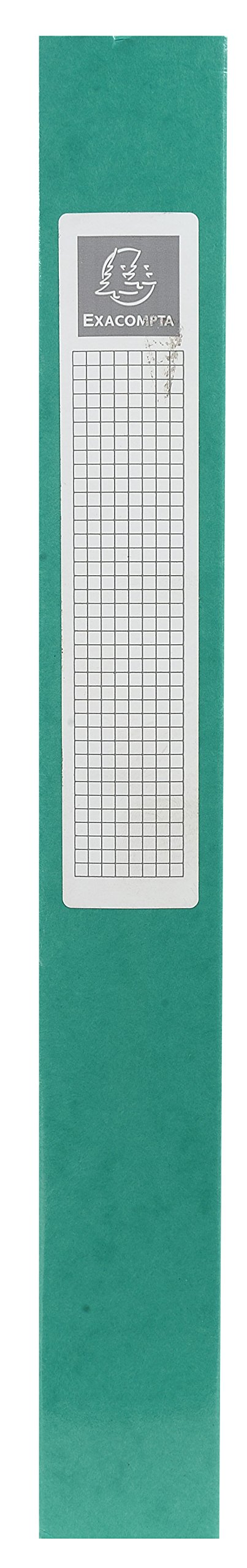 Exacompta - Ref. 59929E - Pack de 8 Carpetas de proyecto IDERAMA® con gomas - Cartulina lustrada plastificada 7/10 e - 600g/m2- Lomo: 40mm -25x33cm para A4 - Surtido de colores