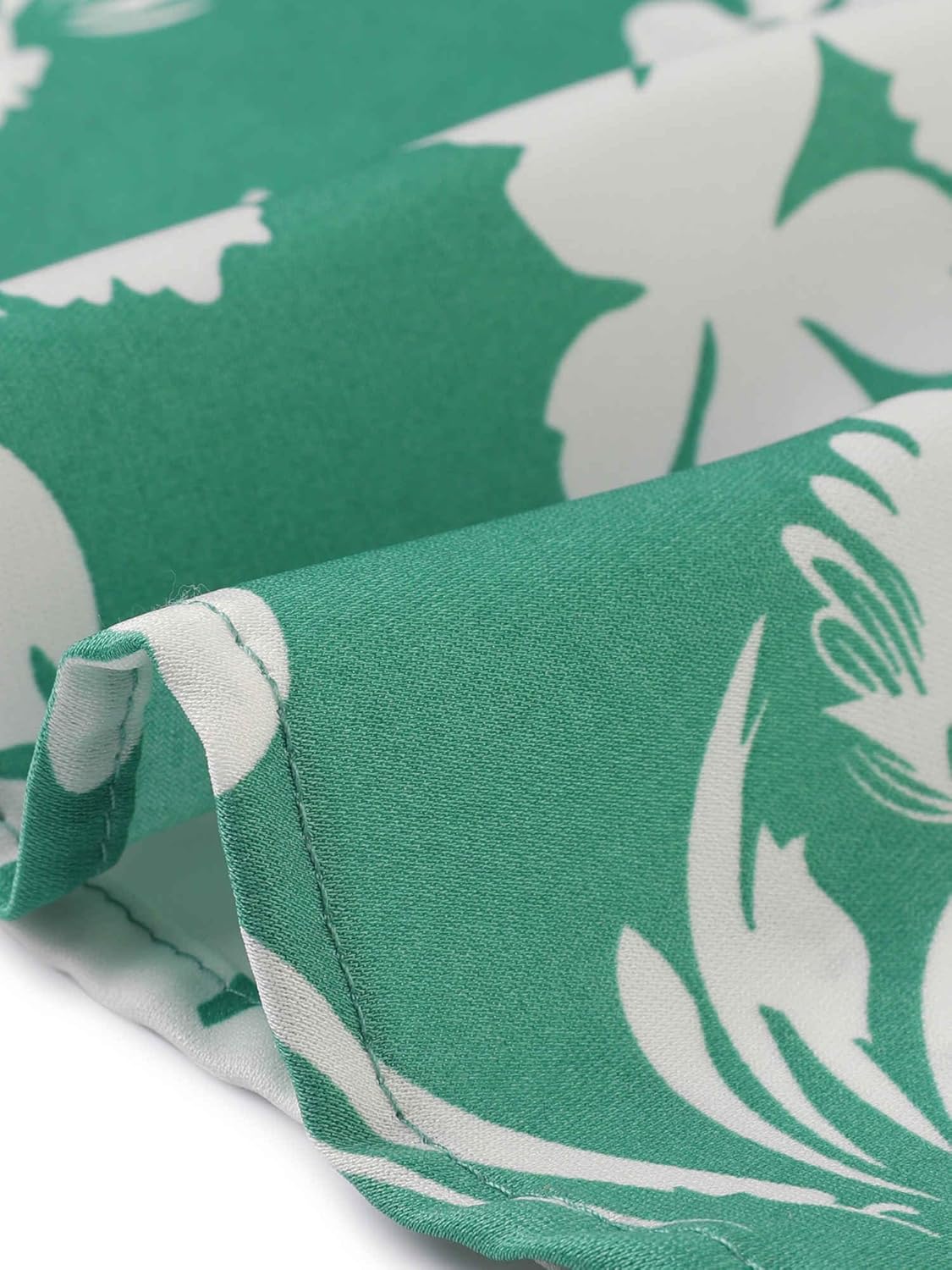 Agnes Orinda Plus Size Floral Tops for Women Summer Casual V Neck Flowy Sleeve Loose Chiffon Babydoll Blouses - Image 5