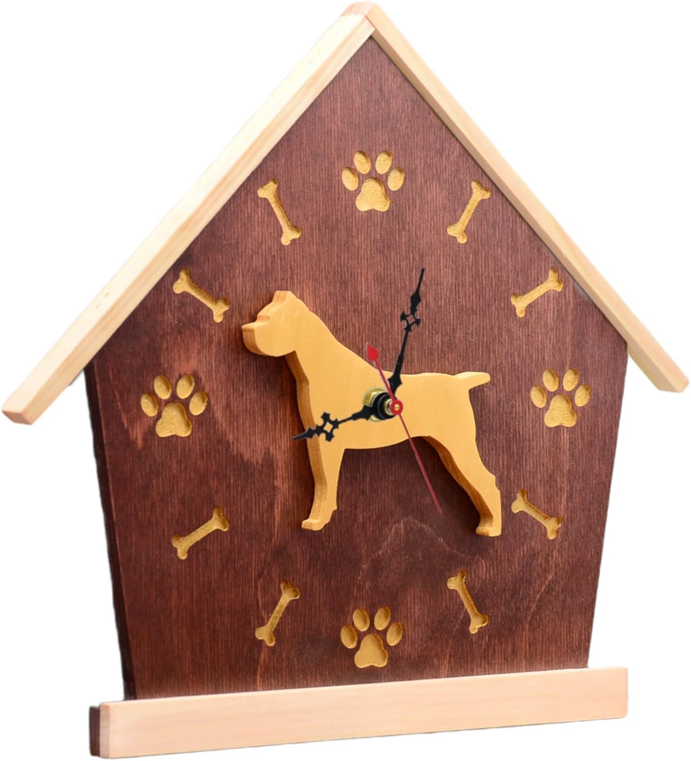 Cane Corso Personalized Wall Clock - Customizable Gift for Dog Lovers - Cane Corso Dog Memorial Gift