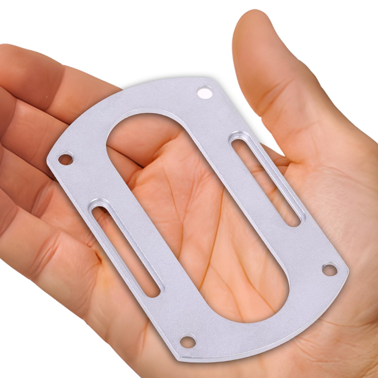 4 MM Foro Vite Strong Piastra in Acciaio 2 5 MM Spessore Loop Per Giradischi Per PMI 3009/3012