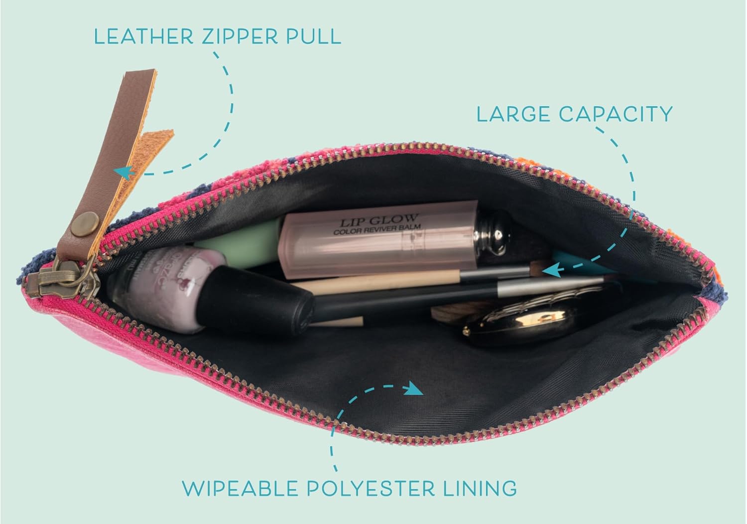 Karma Embroidered Carry All, Ciao