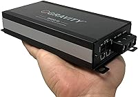 Vista 2 de Gravity GBR250.4D True 360-Watt RMS Micro Ultra Compact Digital 4-Channel Full Range Amplifier with RCA Stereo Input - Perfect for Motorcycle, RV