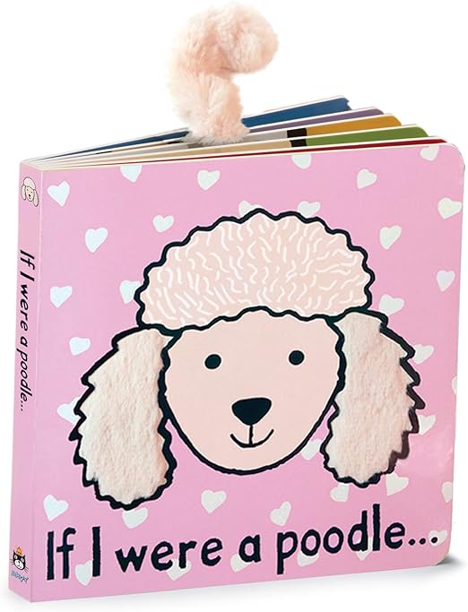a Poodle Blush Board Book 