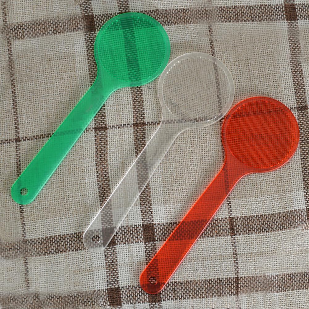 Occluder Mask Maddox Plates OTW Instrument Strabismus Eye Plate for Ophthalmologists, Optometrists and Hospital red