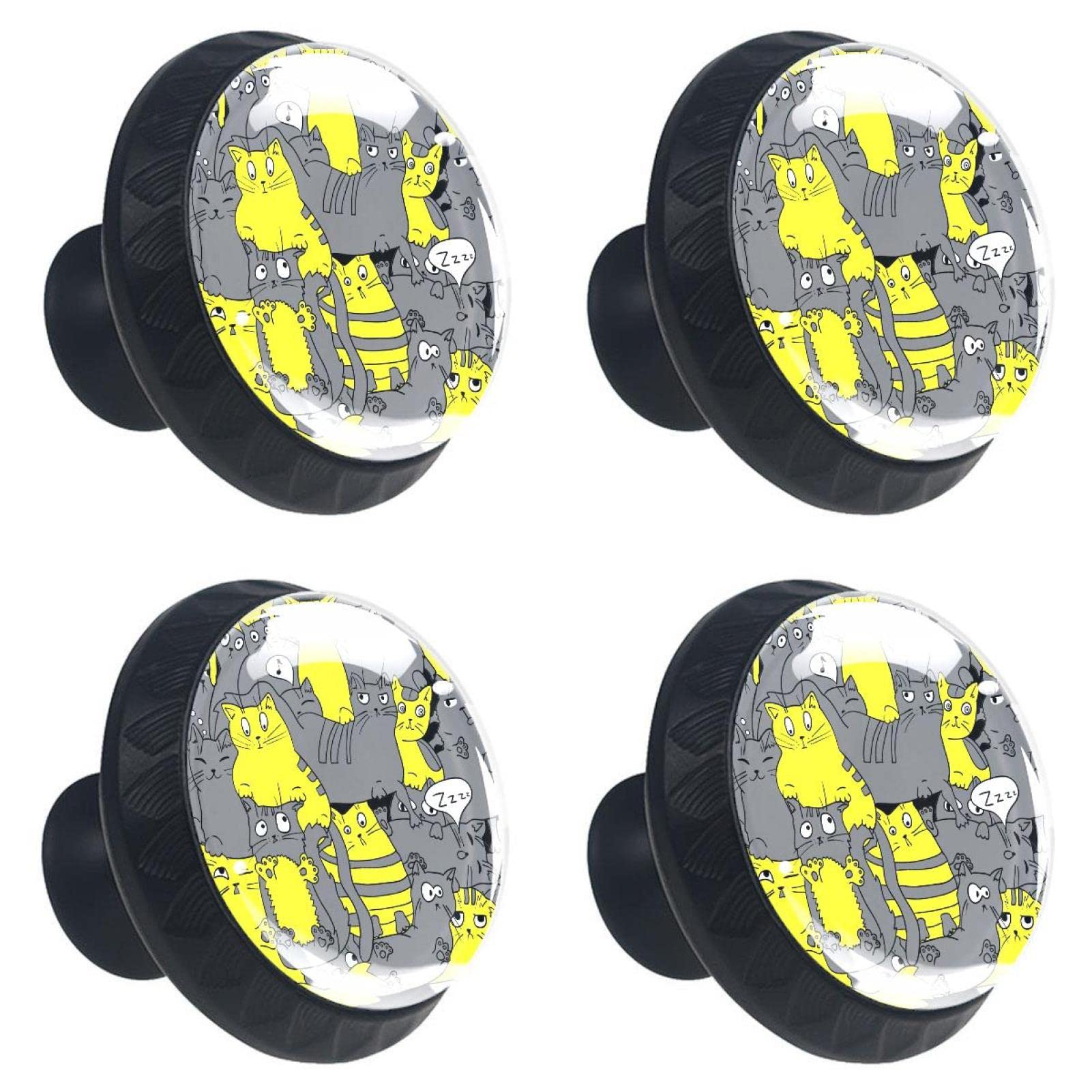 Boutons de placard en verre pour réparer des poignées cassées ou démodées