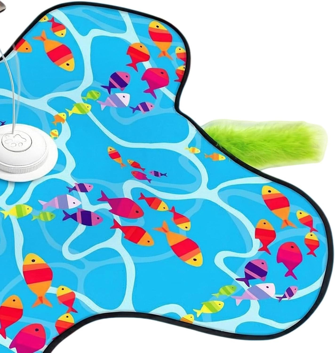 Genérico Automatic Cat Toy | Rechargeable Exercise Toy with Mobile Hidden Baits,3 Speeds Moving Cat Toys with - for Corner in Apartment