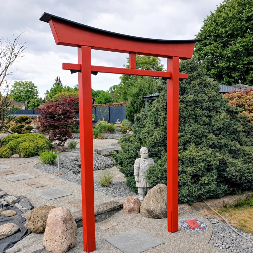 Torii Tor Gate Japan japanisch für Haus und Garten Holzbogen Torbogen Nr 044 AAF Nommel®