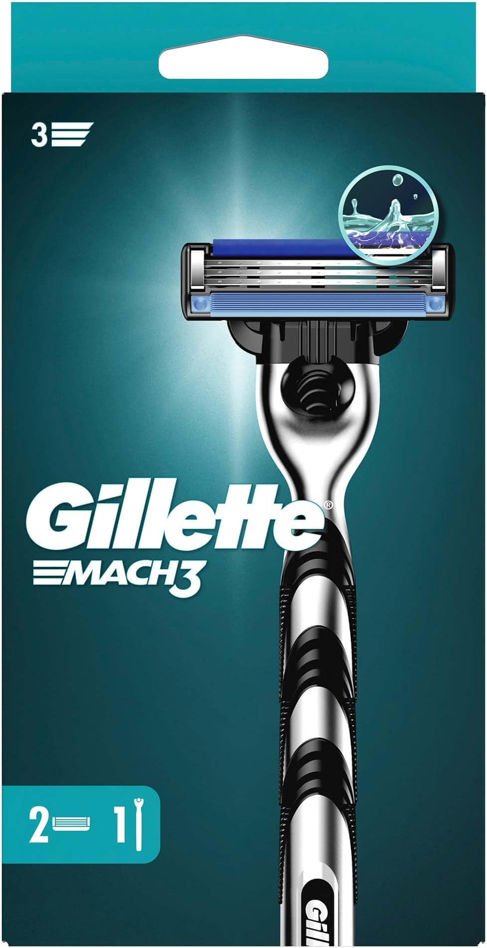 GILLETTE Mach 3 Razor 2Up