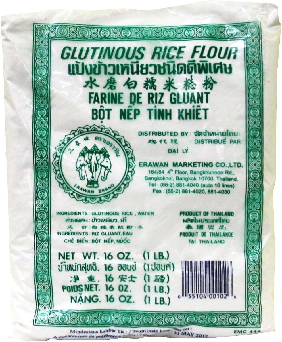 ERAWAN Erawan Thp Glutinous Rice Flour, 16 Oz (Pack of 2)
