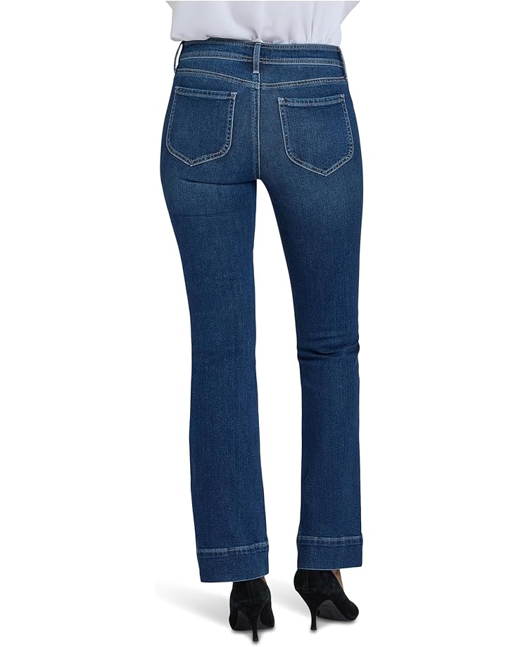 NYDJ Petite Barbara Bootcut Rounded Utility Pocket Jeans in Dark Loire - #2 of 3