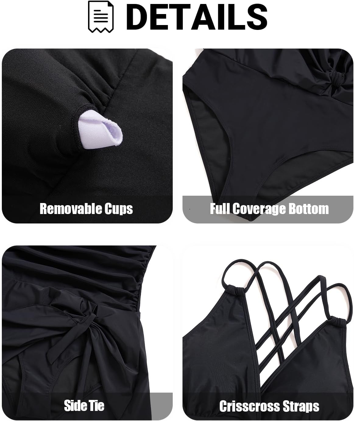 Tempt Me Women One Piece Swimdress - Tummy Control Swimsuit with Skirt Twist Front Bathing Suits 2025 Swimwear - Image 6