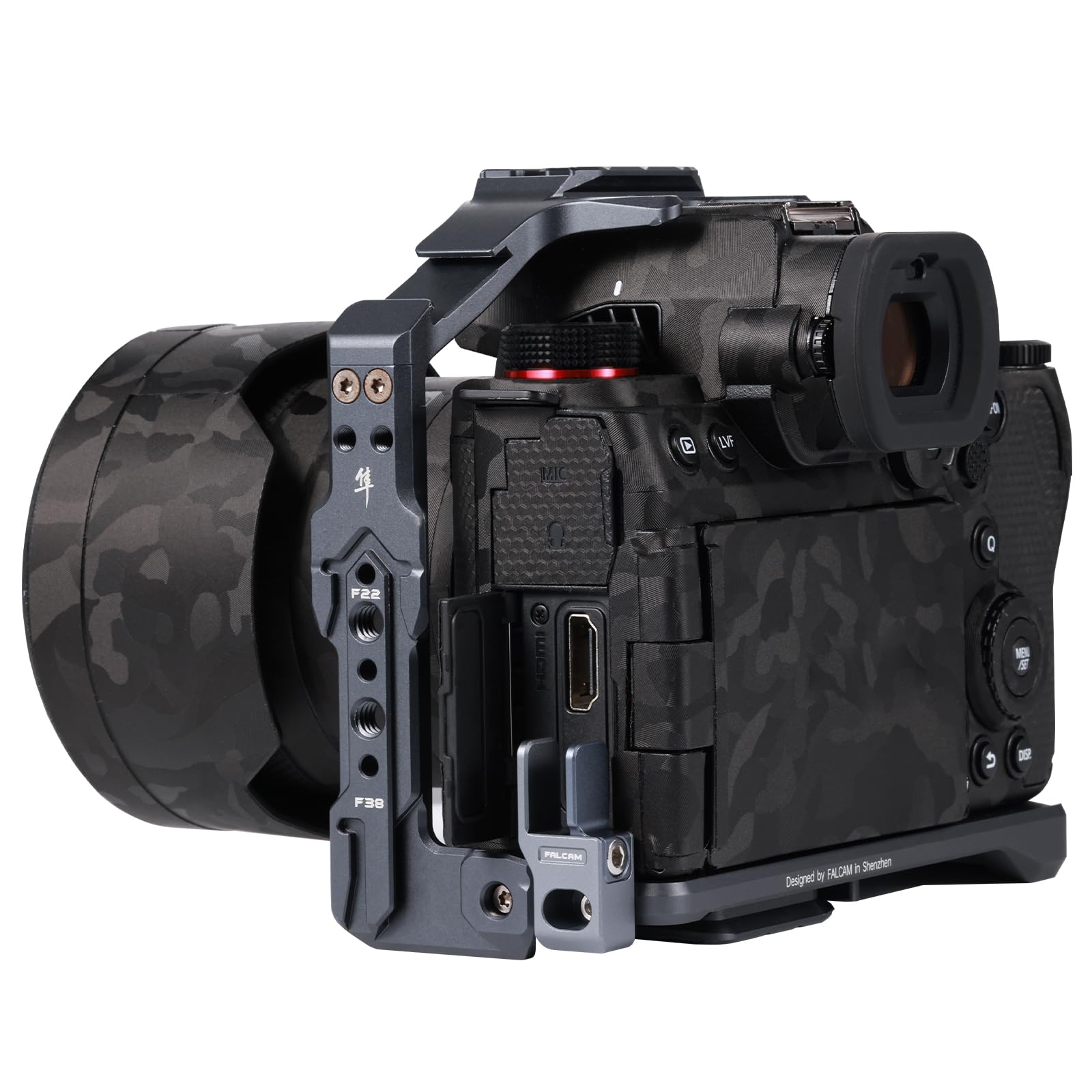 Amazon.com : FALCAM S5II Camera Cage Cable Clamp for LUMIX S5II 