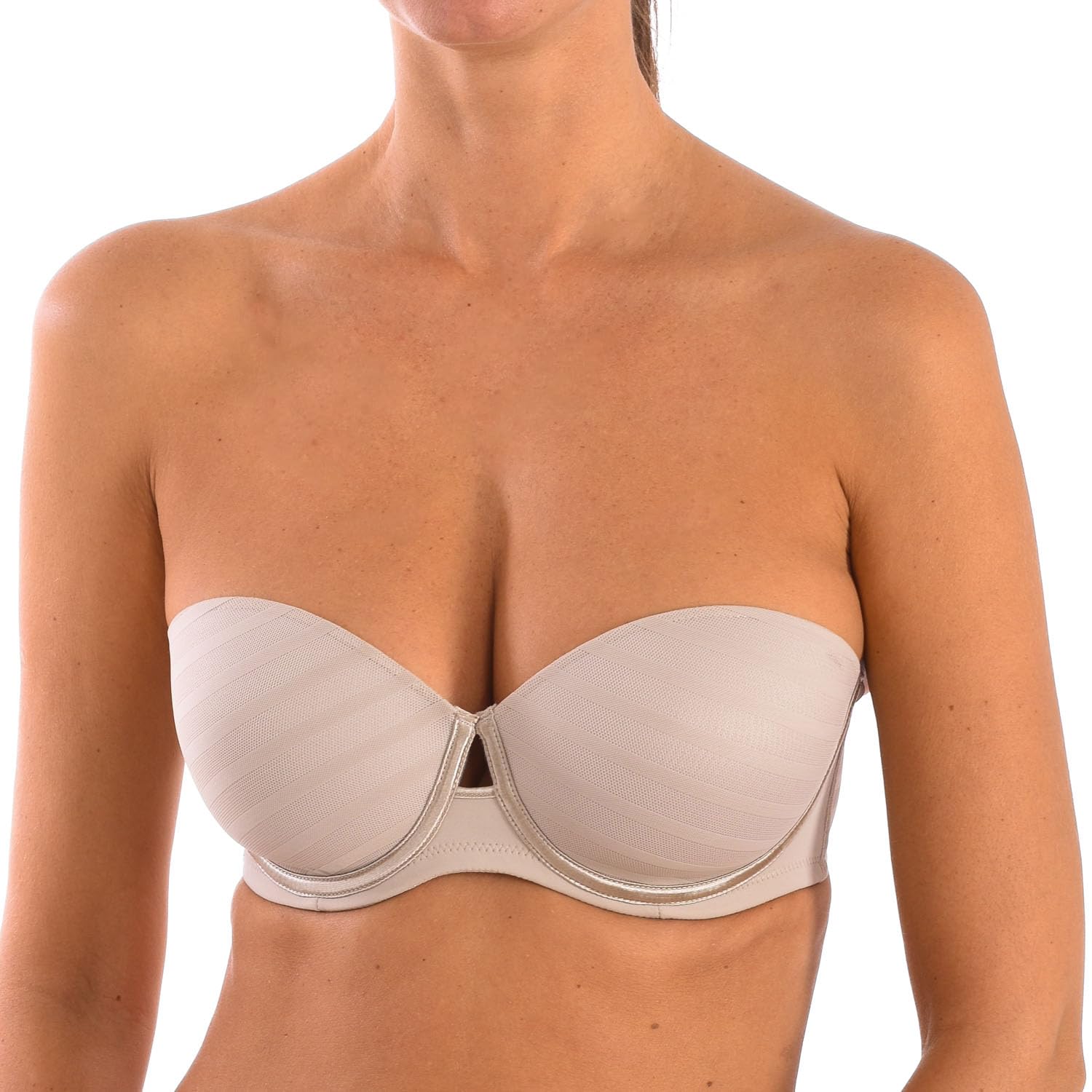 Selene Women's Livia Strapless Bra Not Applicable, Beige (Tierra), 36 (Manufacturer Size: C.95)