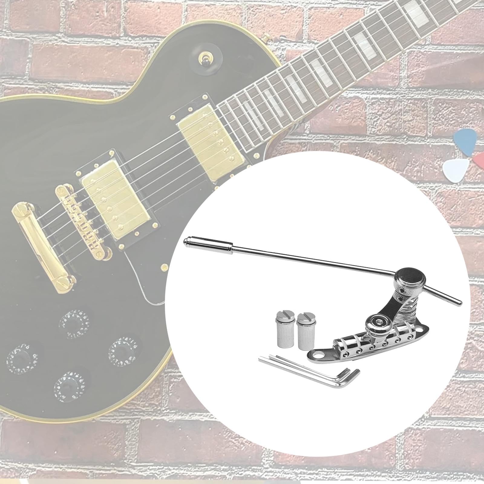 Lot De 3 Tiges De Trémolo Pour Guitare électrique - Enfichable, Longueur 18cm - Amélioration De La Flexibilité Tonale Et Du Sustain - HAMPPLIES