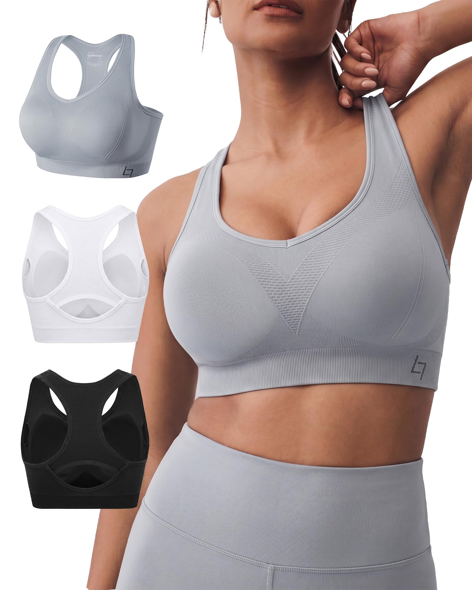FITTIN Racerback Padded Sports Bra