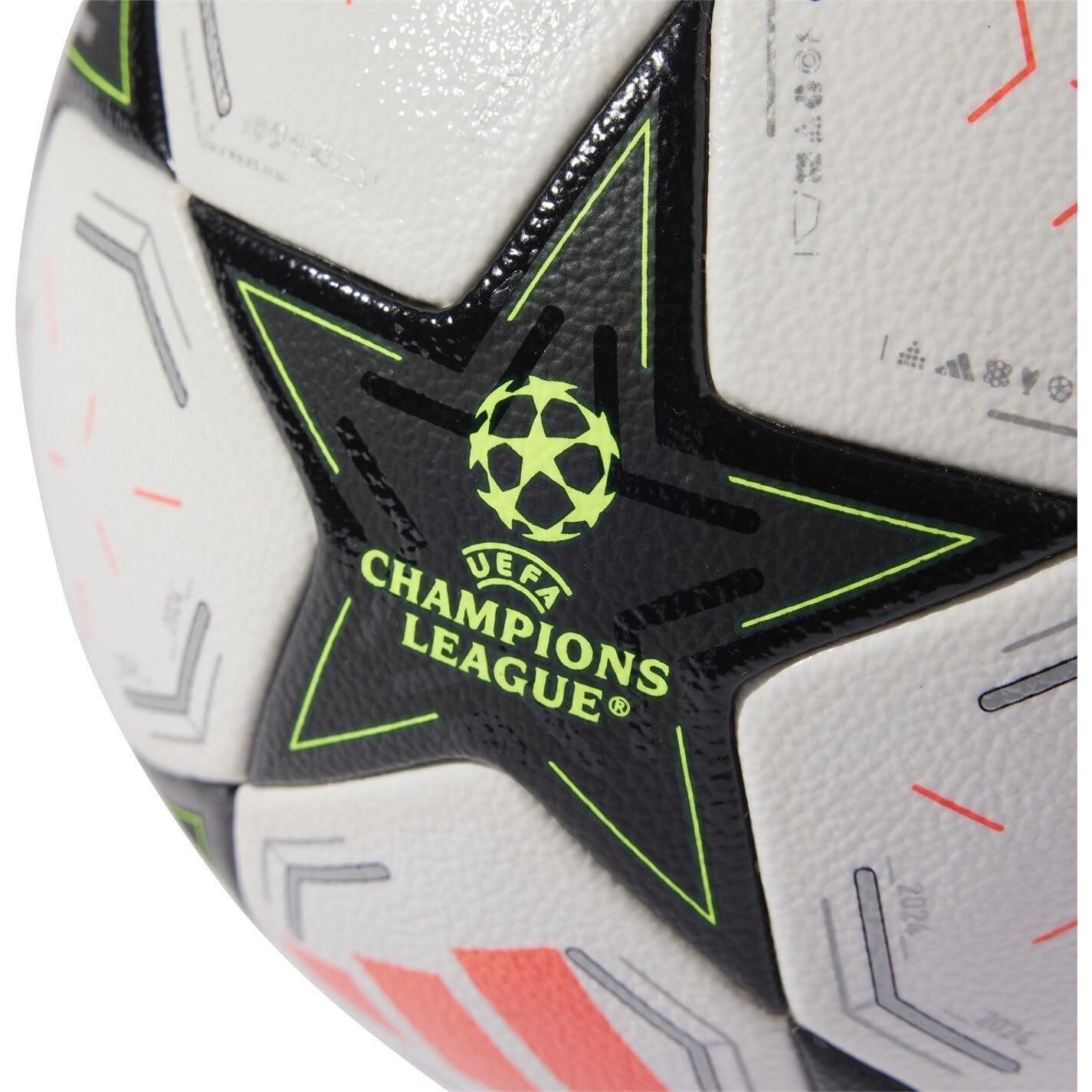 adidas UEFA Champions League Competition FIFA Quality Pro Ball IX4061 - Balón de fútbol Unisex, Color Blanco, Talla 5 EU