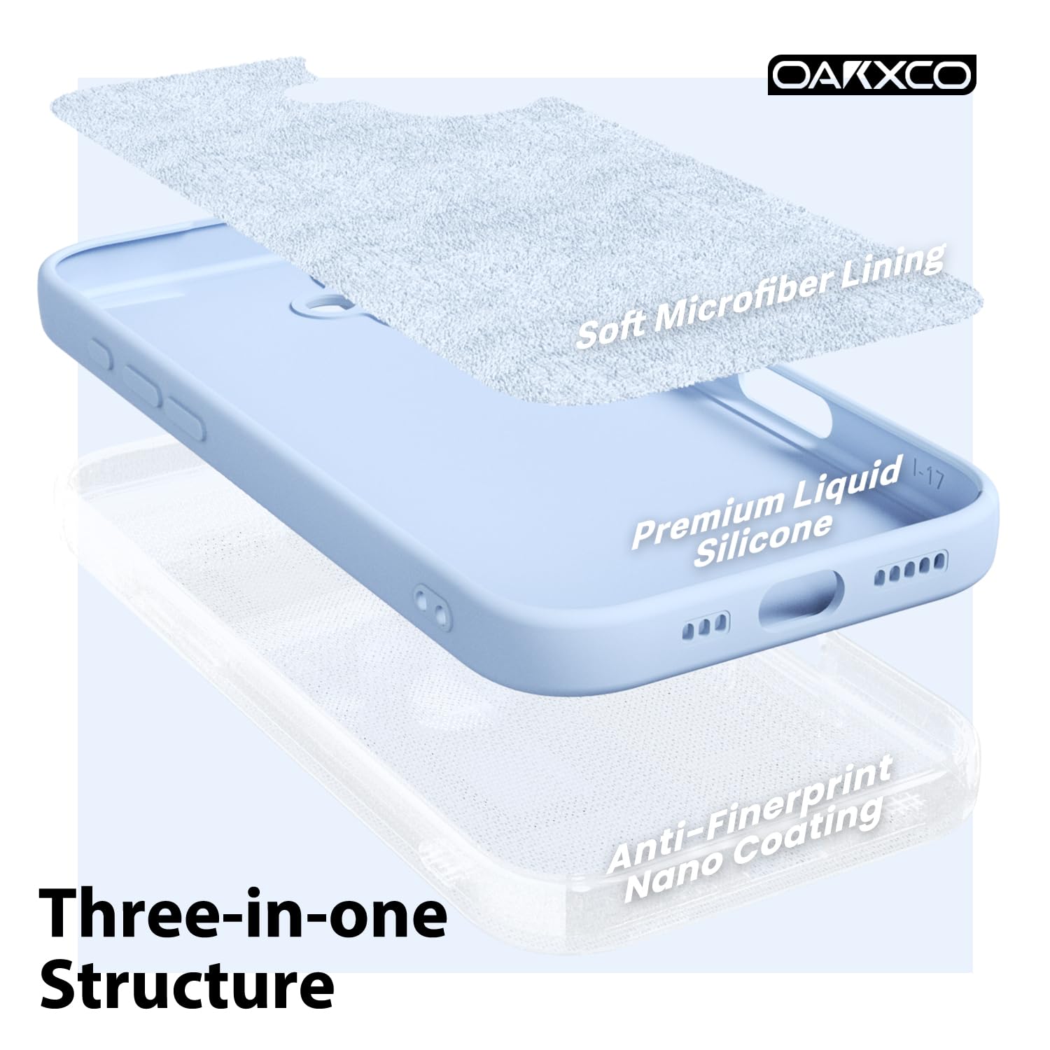oakxco for iPhone 16 Pro Max Case Liquid Silicone, Soft Rubber Gel Elegant Aesthetic Basic Simple Cover, Cute Thin Slim TPU Matte Solid Color Plain Smooth Case for Women Girl, Light Pink — view 240