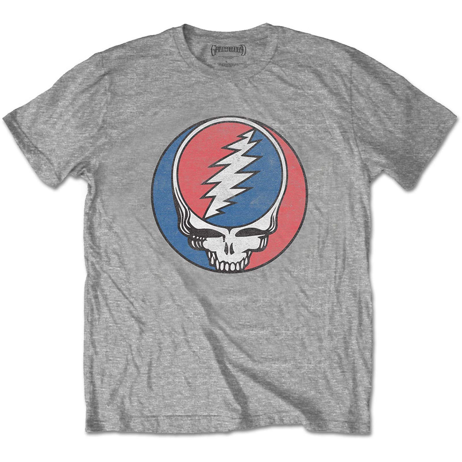 Grateful Dead Unisex T-Shirt Steal Your Face Classic Multicoloured