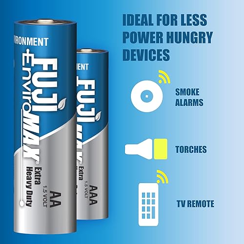 Miniatura 3 de Fuji Enviromax 3300BP20 EnviroMax AA Baterías extra resistentes (paquete de 20)