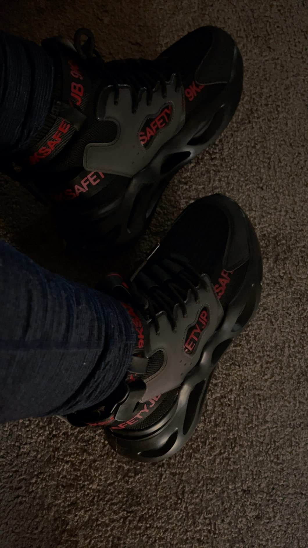 9KSAFETYJB Non-Slip Safety Sneakers Boots | Armour 7719B