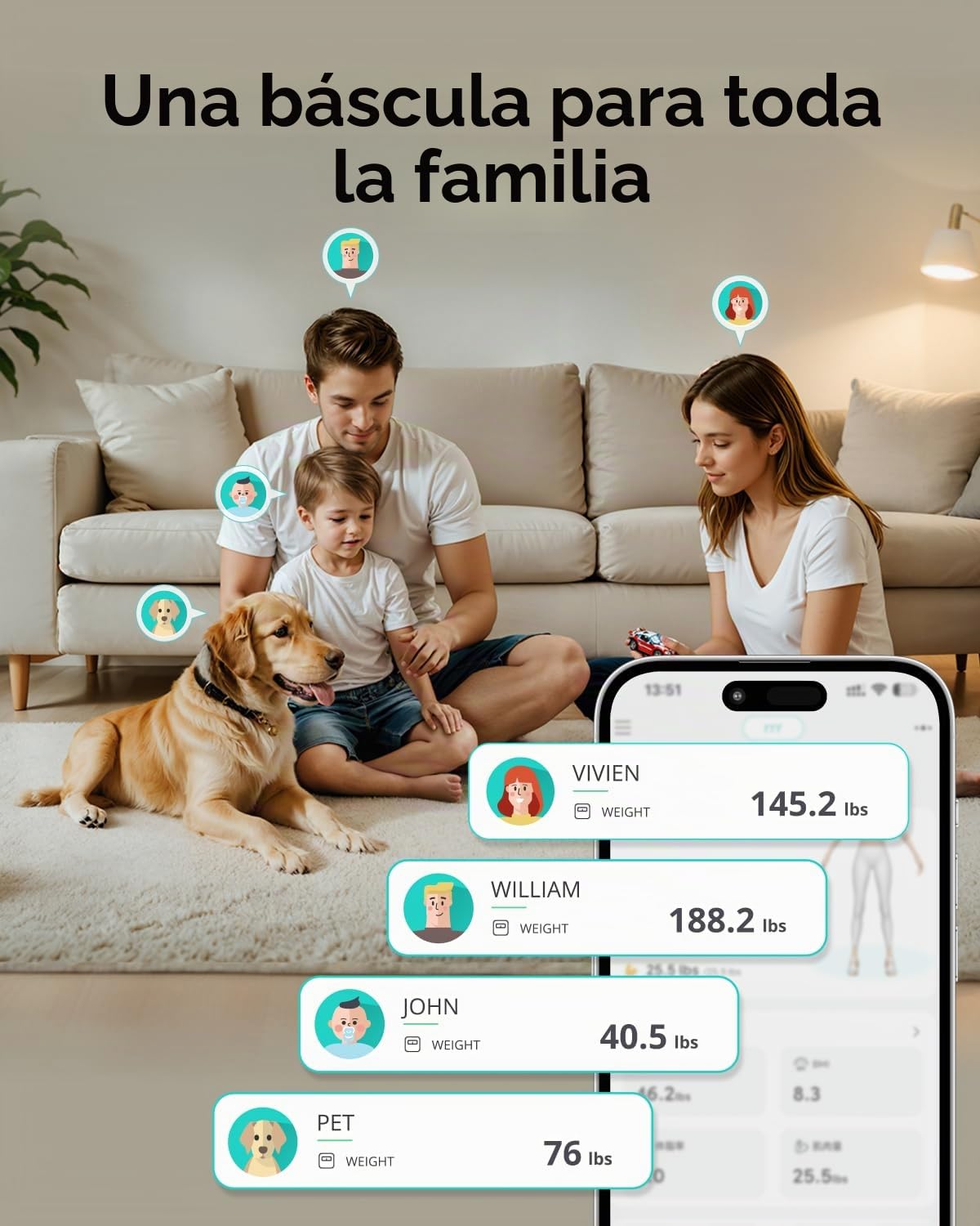 eufy Báscula para Peso Corporal, báscula Digital de baño con Seguimiento de Fitness Wi-Fi, análisis Inteligente, Cuerpo Virtual 3D, báscula Bluetooth con Emojis, 16 Medidas, frecuencia cardíaca, IMC,