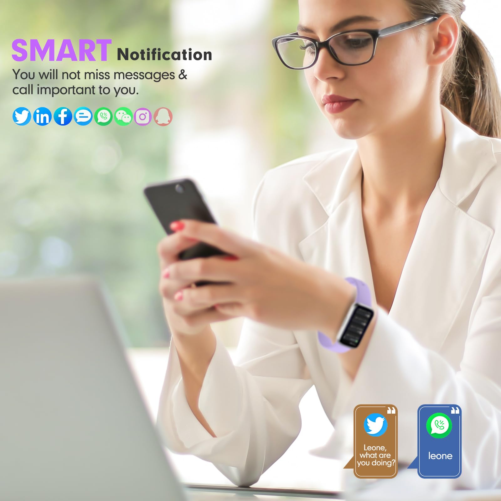 Fitness Bracciale Orologio con contapassi Cardiofrequenzimetro Ossigeno nel sangue SpO2,Smartwatch Fitness Tracker Impermeabile IP68 Orologio Fitness Monitor del Sonno per Donne Uomini Bambini