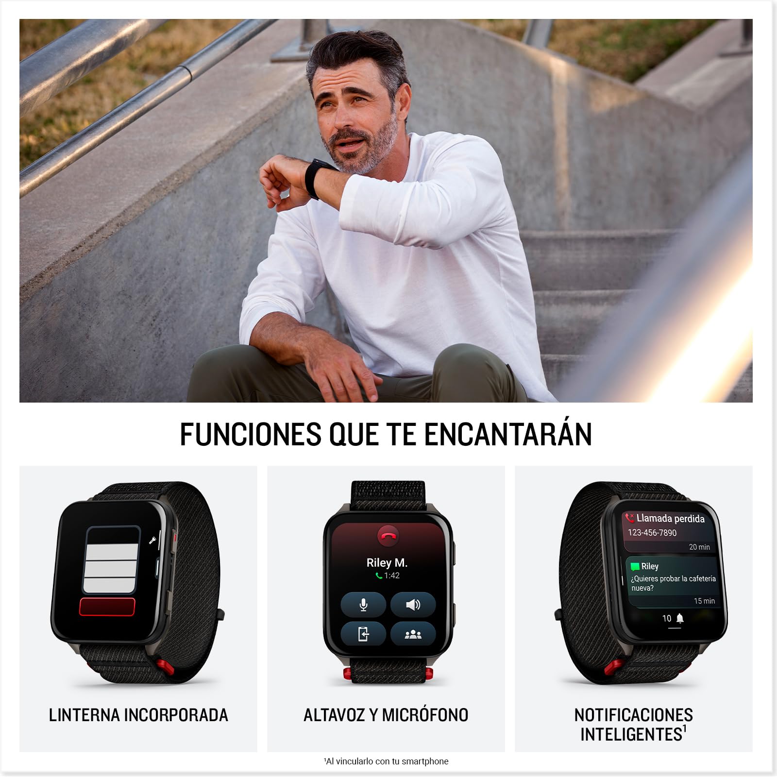 Garmin Venu X1, Smartwatch Premium con GPS, Pantalla AMOLED de 2'', Funciones de Salud y Bienestar 24/7, Altavoz y Micrófono Integrados, Mapas, Linterna LED, hasta 8 días de autonomía, Verde