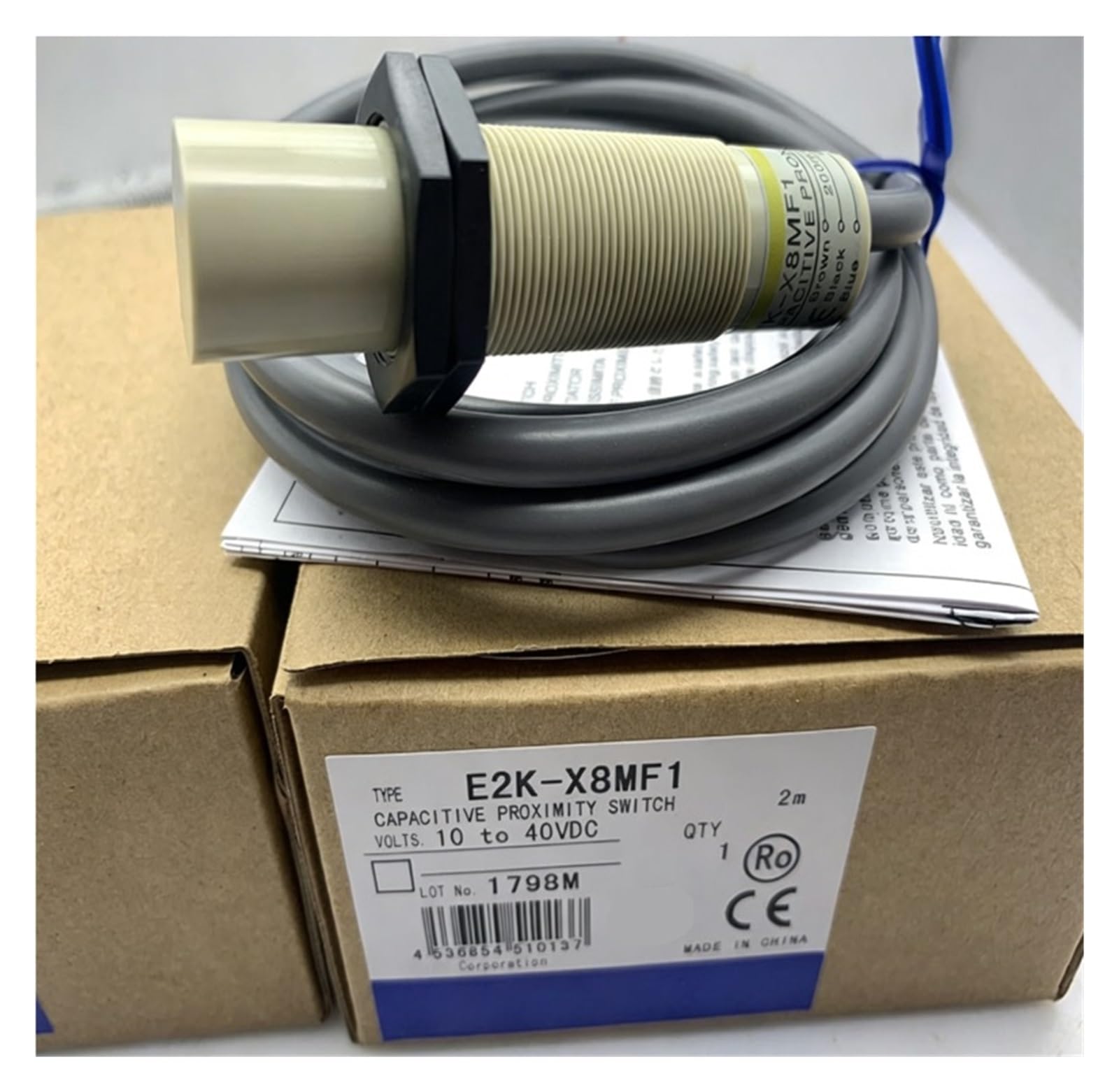 CXFCIHFT 1pcs E2K-X8MF2 X8MY2 X8ME1 X8MF1 X8MY1 X8ME2 sensor(E2K-X8MY2)