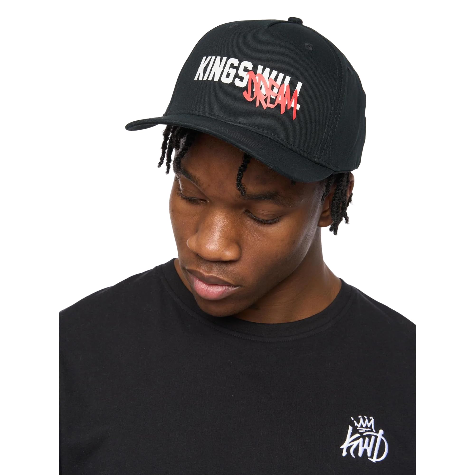 Kings Will Dream Mens Tagged Baseball Cap (One Size) (Black)
