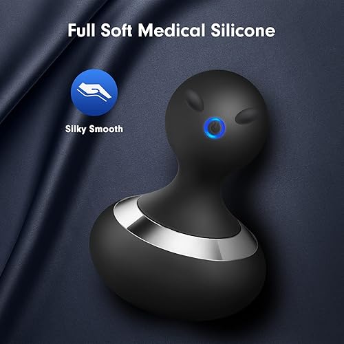 Miniatura 5 de MANFLY Cordless Electric Massager, Rechargeable Handheld Neck Massager (Purple)